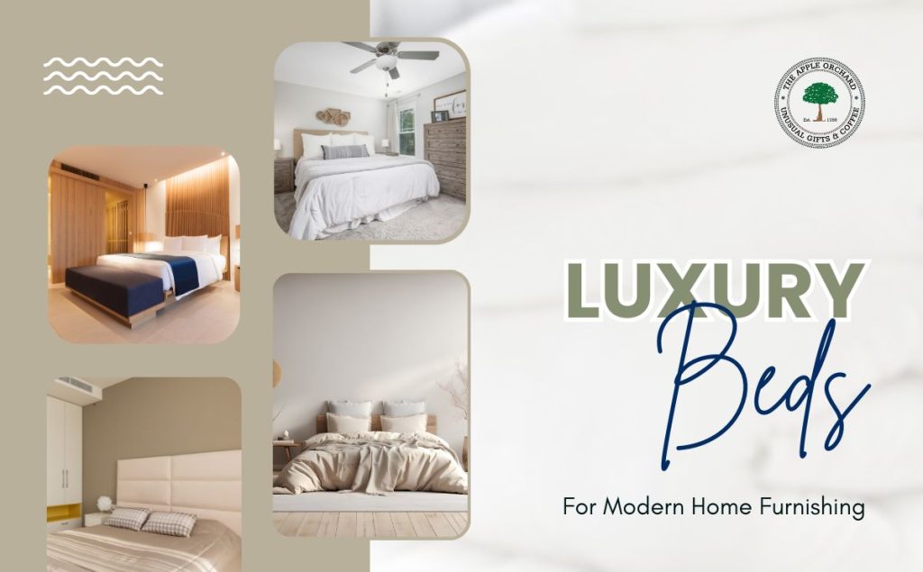 luxury beds for modern home furnishing